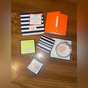 Keep Collective Double Leather Band Bracelet Cool Gray + Diffuser Charm + Insert